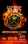 Life Of Agony, All Hail The Yetti, Matriarchs At The Whisky A Go Go 9.24