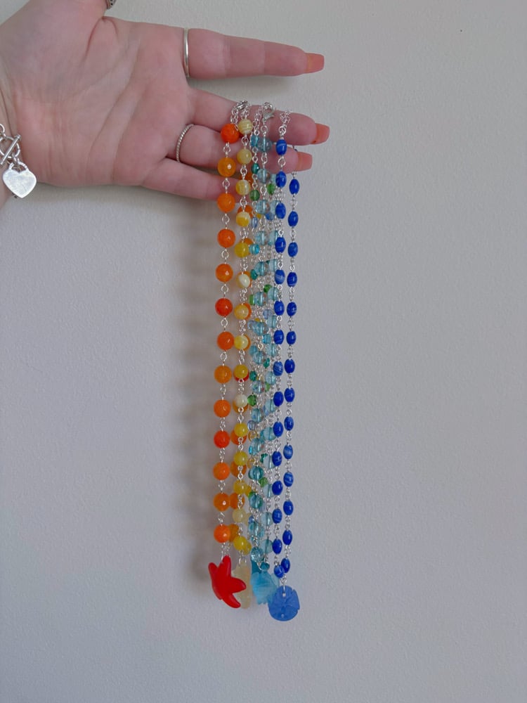Image of sea glass necklace