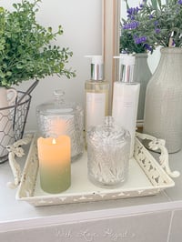 Image 6 of Floral Cut Glass Jars ( Set or Singles )