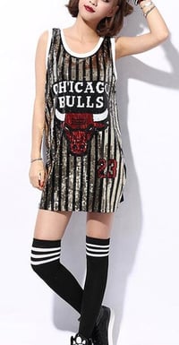 Image 3 of Chicago Bulls Shirt Dress