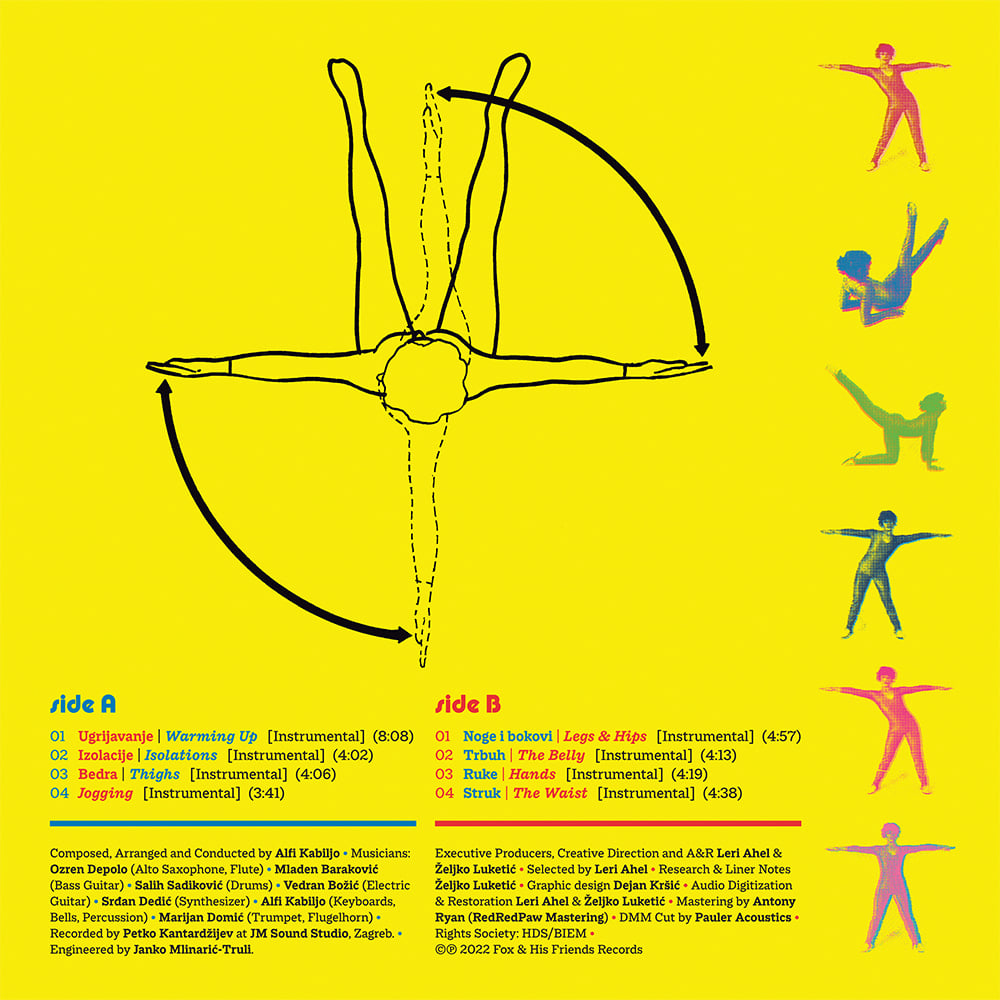 ALFI KABILJO - YU AEROBIC (ORIGINAL WORKOUT MUSIC FROM YUGOSLAVIA 1981-1984) LP