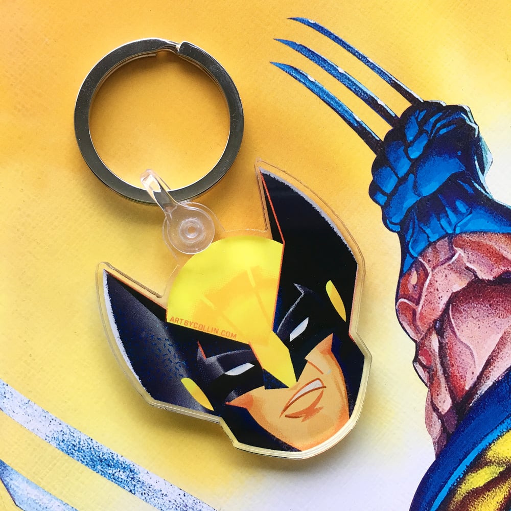 Portrait of Wolverine (Reg. & Bone Claw Variant) - Prints and Keychains