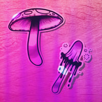 Image 2 of Mushroom Stickers 