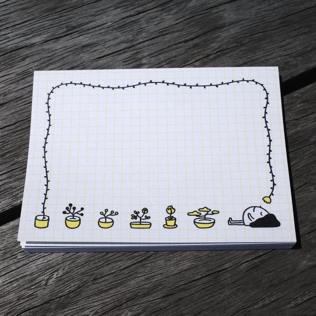 Tomorrow: Plant life sticky notes