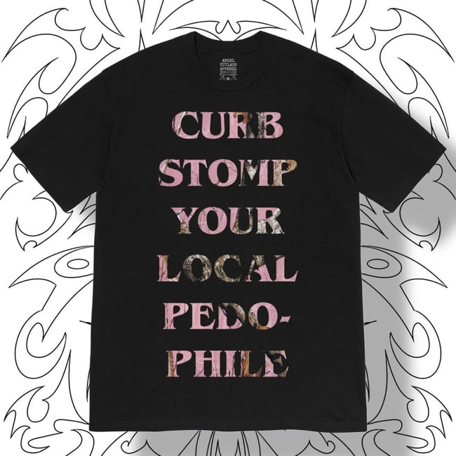 Curb stomp your local pedophile shirt