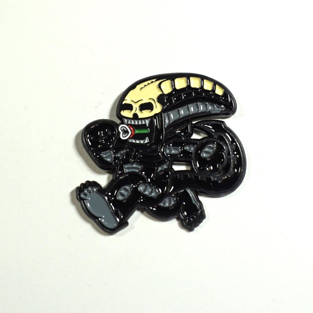 XenoMarph enamel pin