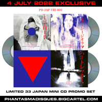 LIMITED 33 - 3 JAPAN MINI CD PROMO TRIANGLE SET #1 