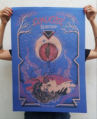 Image 1 of CONVERGE/BLOODMOON (Hellfest 2022), screenprinted poster 