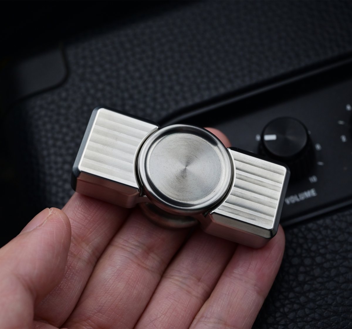 Full size bar tungsten collision hand spinner fidget toys Full size bar tungsten collision hand spinner fidget toys