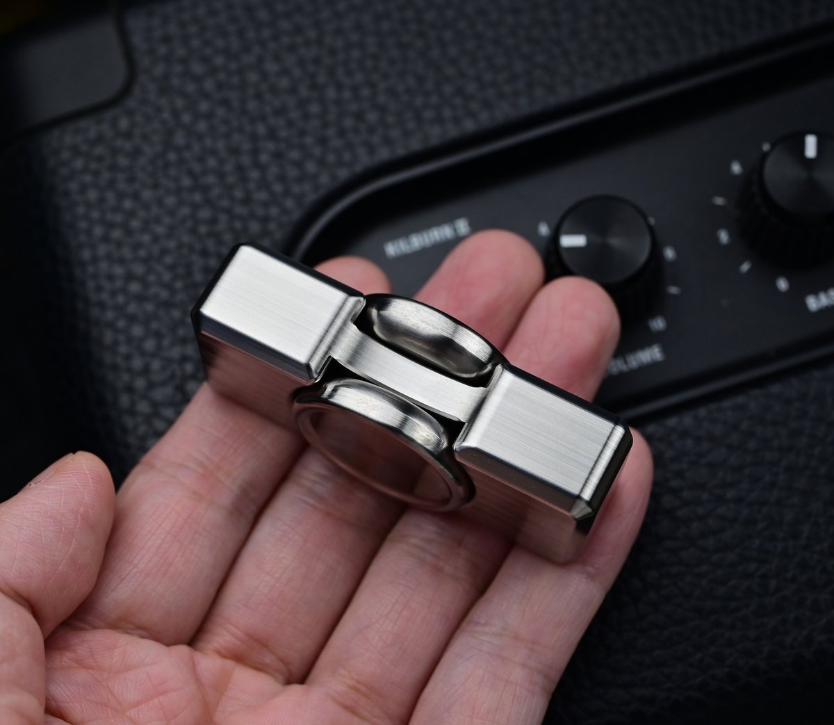 Full size bar tungsten collision hand spinner fidget toys Full size bar tungsten collision hand spinner fidget toys