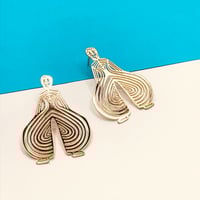 Image 2 of Kansai Yamamoto Inspired Bowie Fashion Earrings