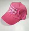 Dad Hat Pink Bubble Logo