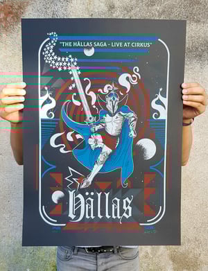 HÃLLAS (gigposter Stockholm 2022)