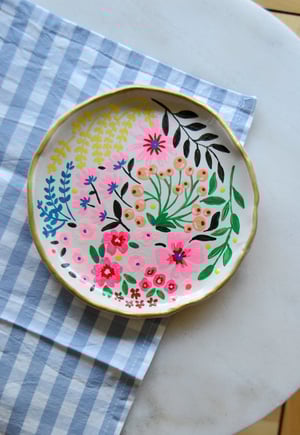 Image of PLATO CERÁMICA PINTADO A MANO 14