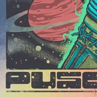 Image 1 of Puscifer 6.28.22 Boston Official Gig Poster - Rainbow Foil Variant