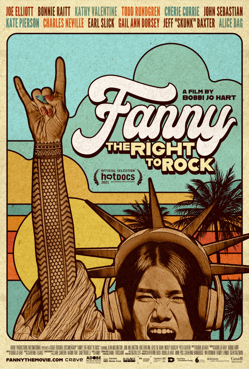 Image of Friday July 15th DC APA Film Festival presents: "FANNY: The Right to Rock" at Crescendo Studios