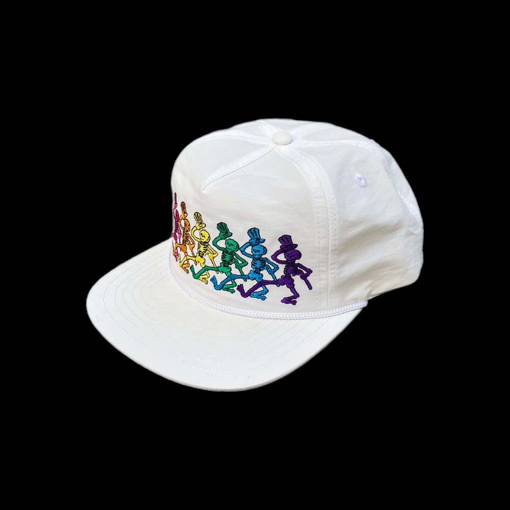 Image of NEW Custom Skeletons Nylon SnapBack! 