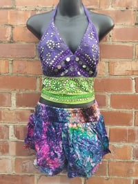 Image 4 of Bralette purple and green
