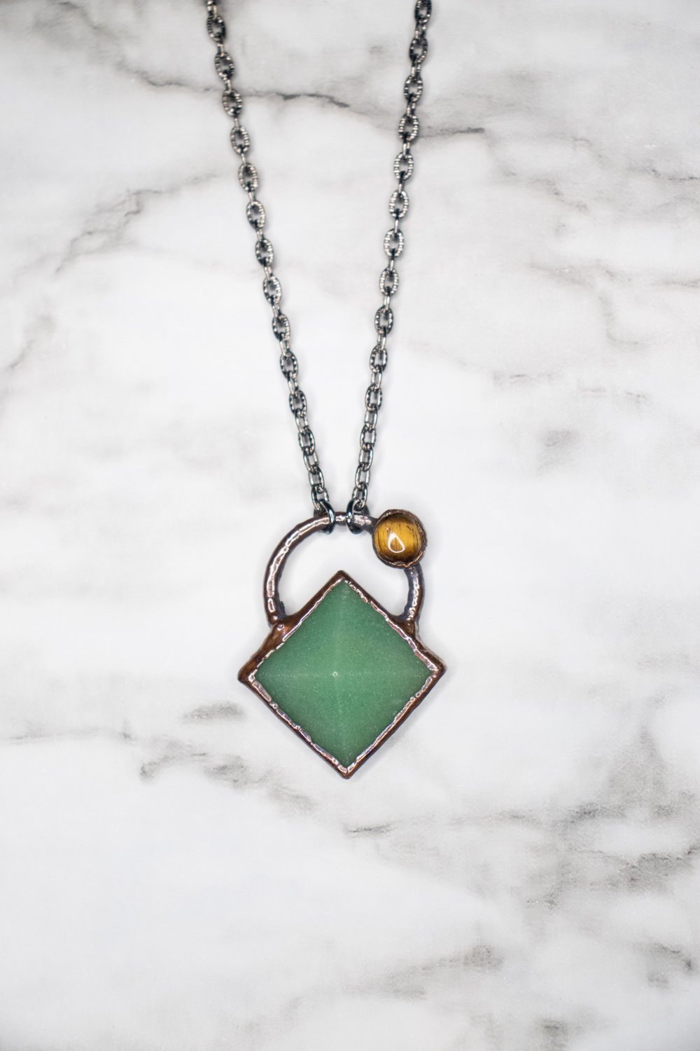 Image of Green Aventurine and Tigers Eye