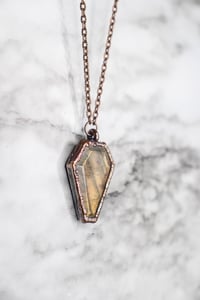 Image 2 of Labradorite Coffin