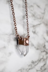 Image 2 of Quartz and Rhodochrosite