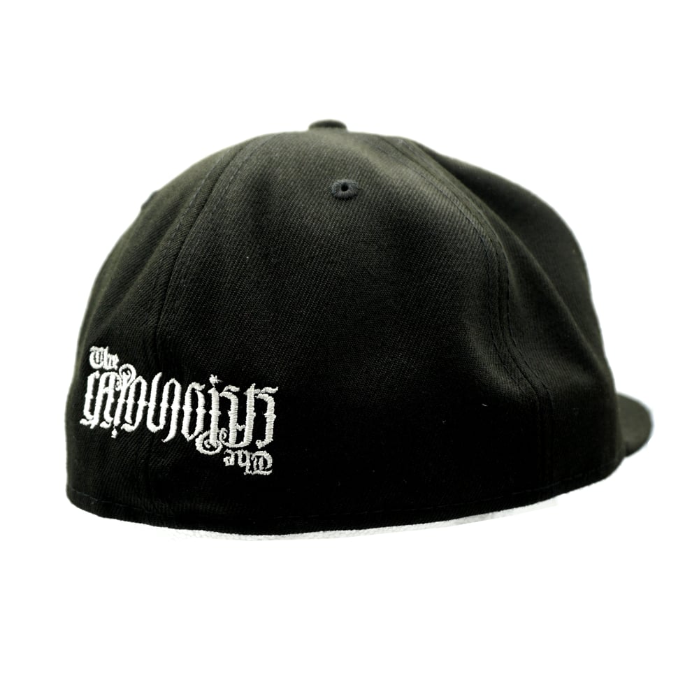 T-800 fitted cap - Black