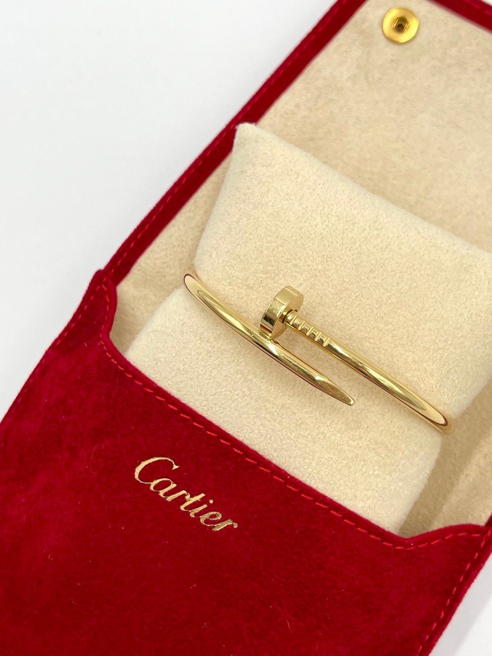 CARTIER JUSTE UN CLOU NAIL BRACELET