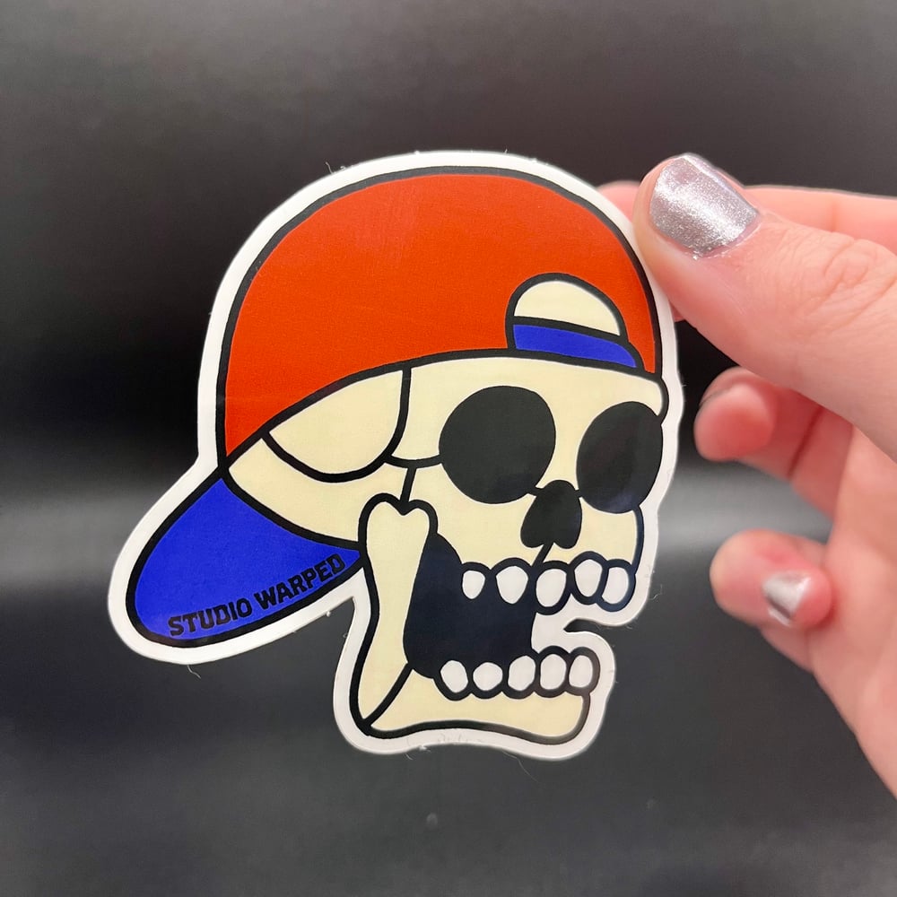 Image of Skull Vinyl Sticker