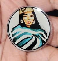 Image 1 of Colville Woman 1.5 inch Button