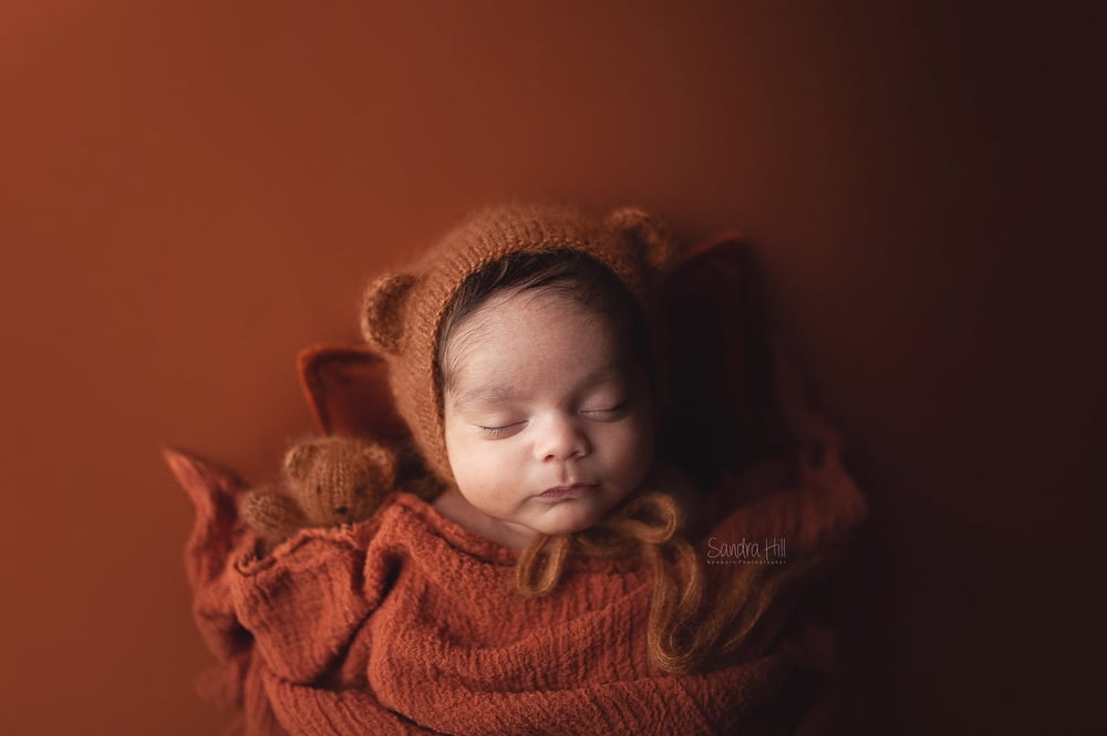 Image of Moroccan soft knit Beanbag Backdrop