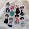 Kokeshi (멋 The REAL version) Holographic Sticker
