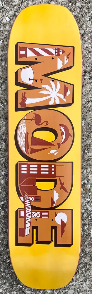 Image of 7.4 Postcard double-kick freestyle (board colors varies) - 7.4 by 29.45