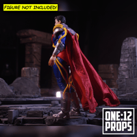 Image 2 of Custom Wired Cape for Mcfarlane SuperBoy Prime