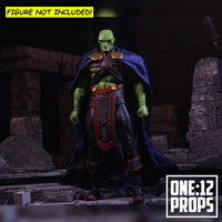 Image 1 of Custom Wired Cape for Mcfarlane Martian Manhunter N52