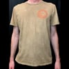 Dead Sun T-shirt on a shirt home-dyed with DEAD MANS FOOT mushroom