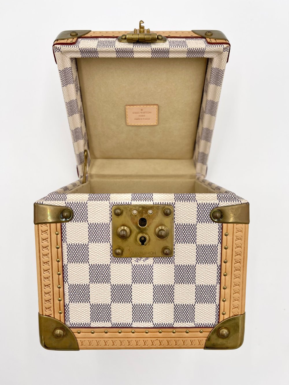 Very Rare Special Order Louis Vuitton Watch Trunk, Watch Case