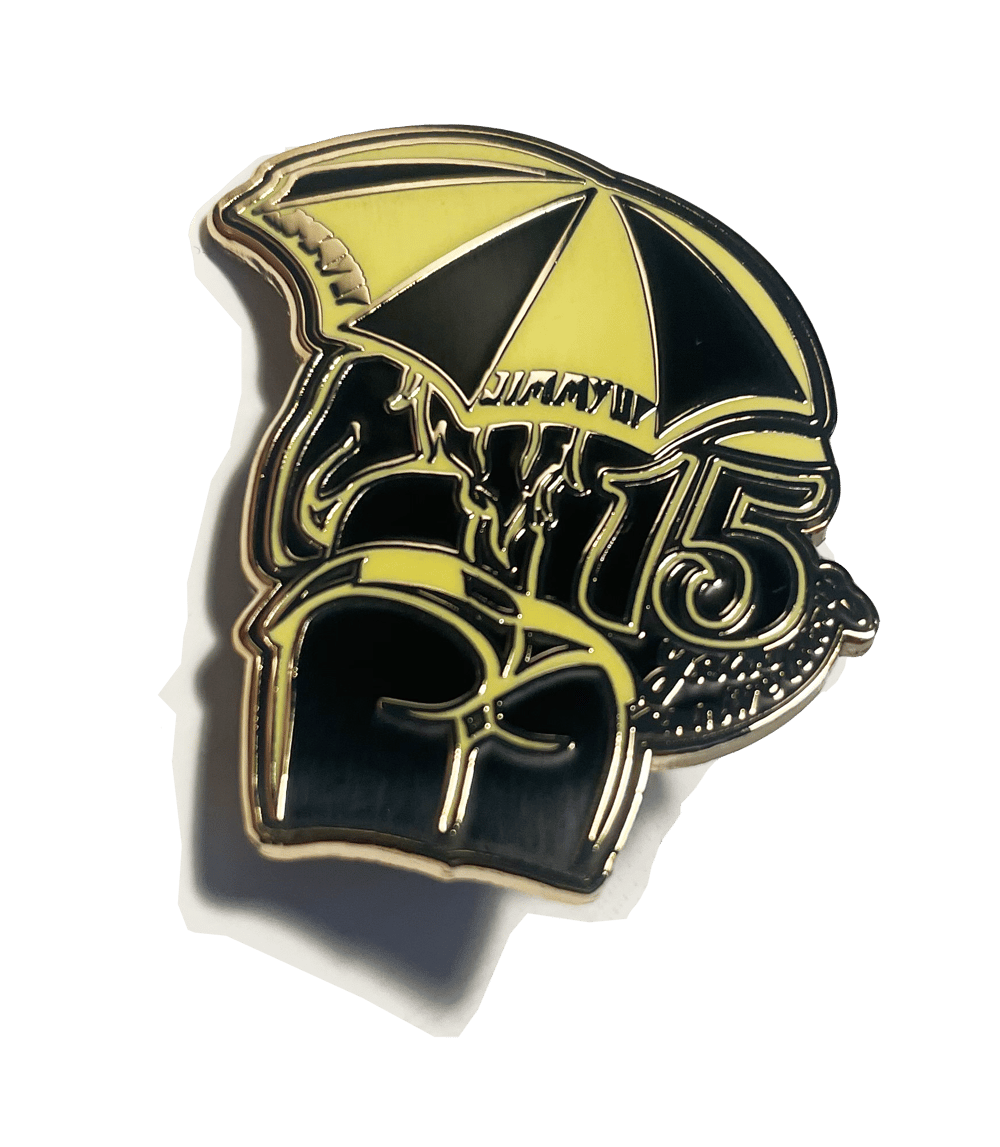 Image of 15 Year Anniversary Umbrella Girl Pin