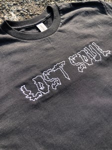Image of Manic Script Embroider t-shirt