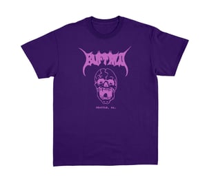 "THE VOID" PURPLE ON PURPLE TEE