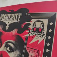 Image 2 of LES SHERIFF (Hellfest 2022) screenprinted poster.