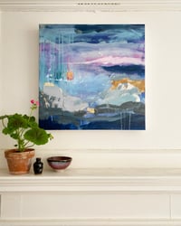 Image 2 of 'Rainy Deep', 50cm x 50cm ( unframed )