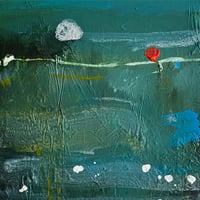 Image 1 of 'Kelp Dip', 25cm x 25cm ( unframed )