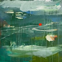 Image 1 of 'Rainy Buoy', 40cm x 40cm ( unframed )