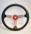 Steering wheel horn button - Red