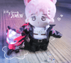 [Instocks] Kitty Gang Jimin Plush Doll Set