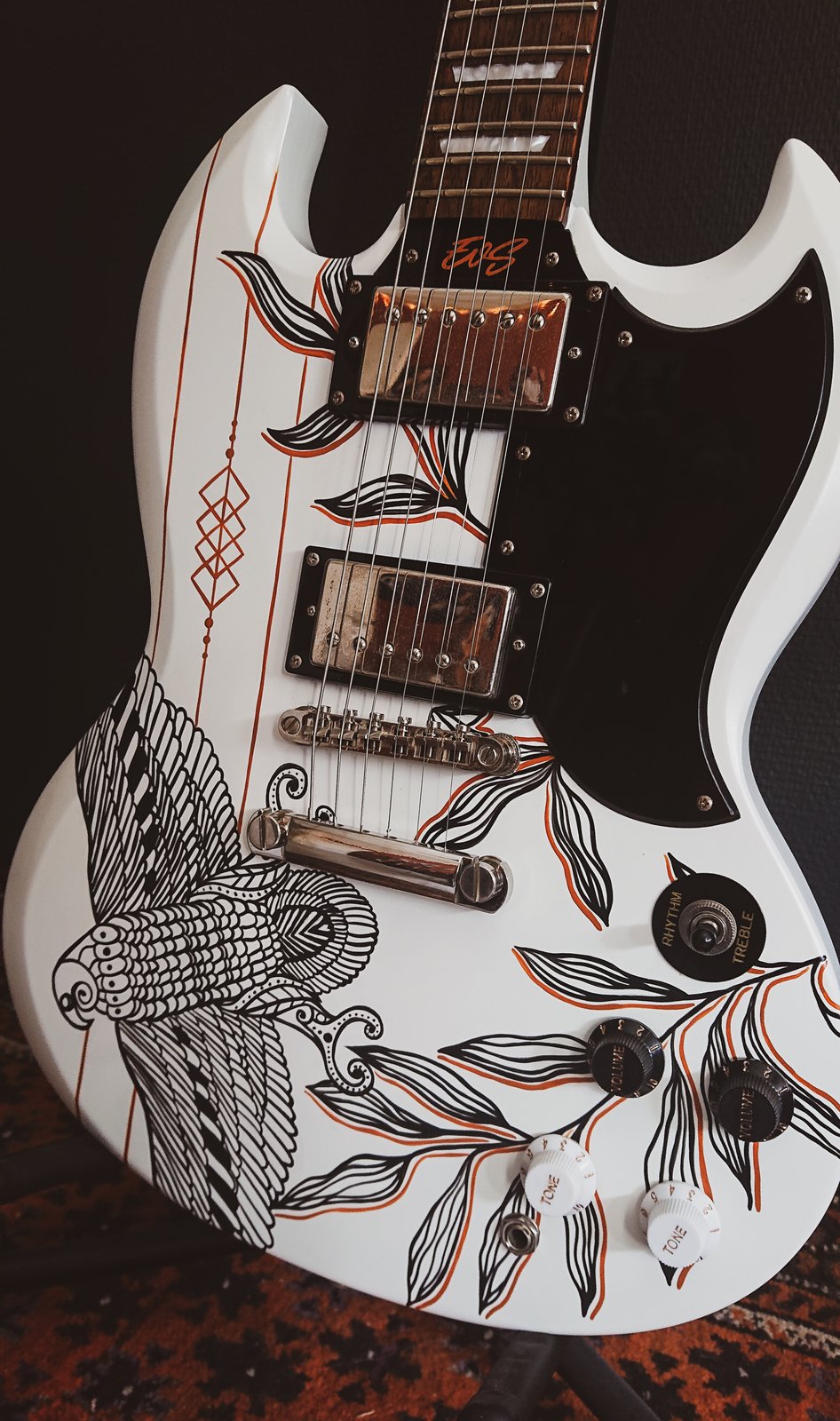 Custom Epiphone SG (Hand Painted) | Studio VS