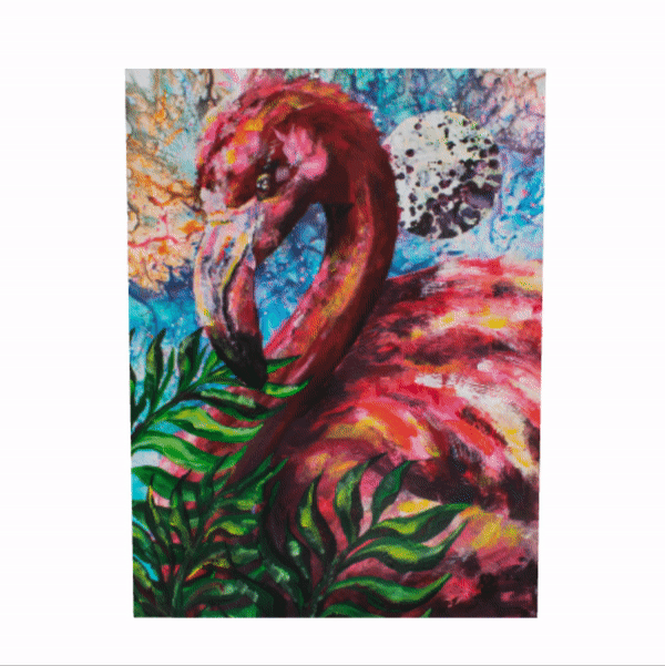 Image of ||| CANVAS PRINT ||| - "The Lookout Pt. 1 - In the Leaves"