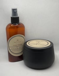 6 oz candle and 4 oz room spray combo
