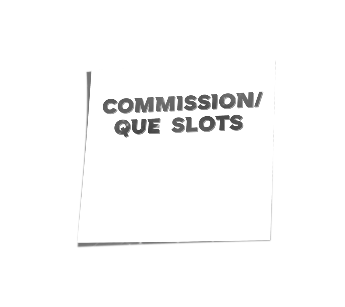 Image of Commission slots
