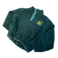 Image 2 of Vintage John Deere Fleece - Green